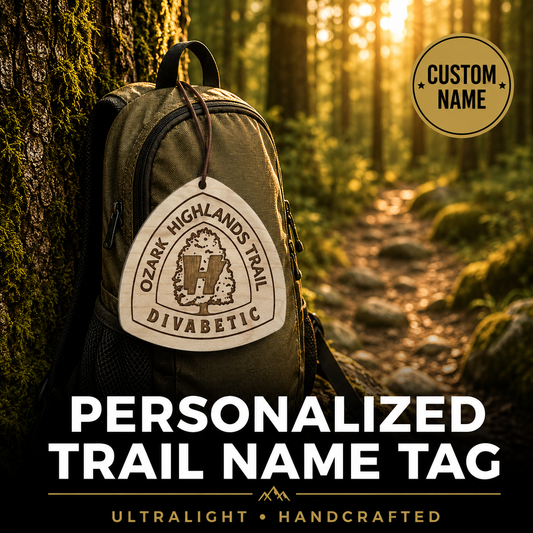Ozark Highlands Trail Name Tag Hiker Gift