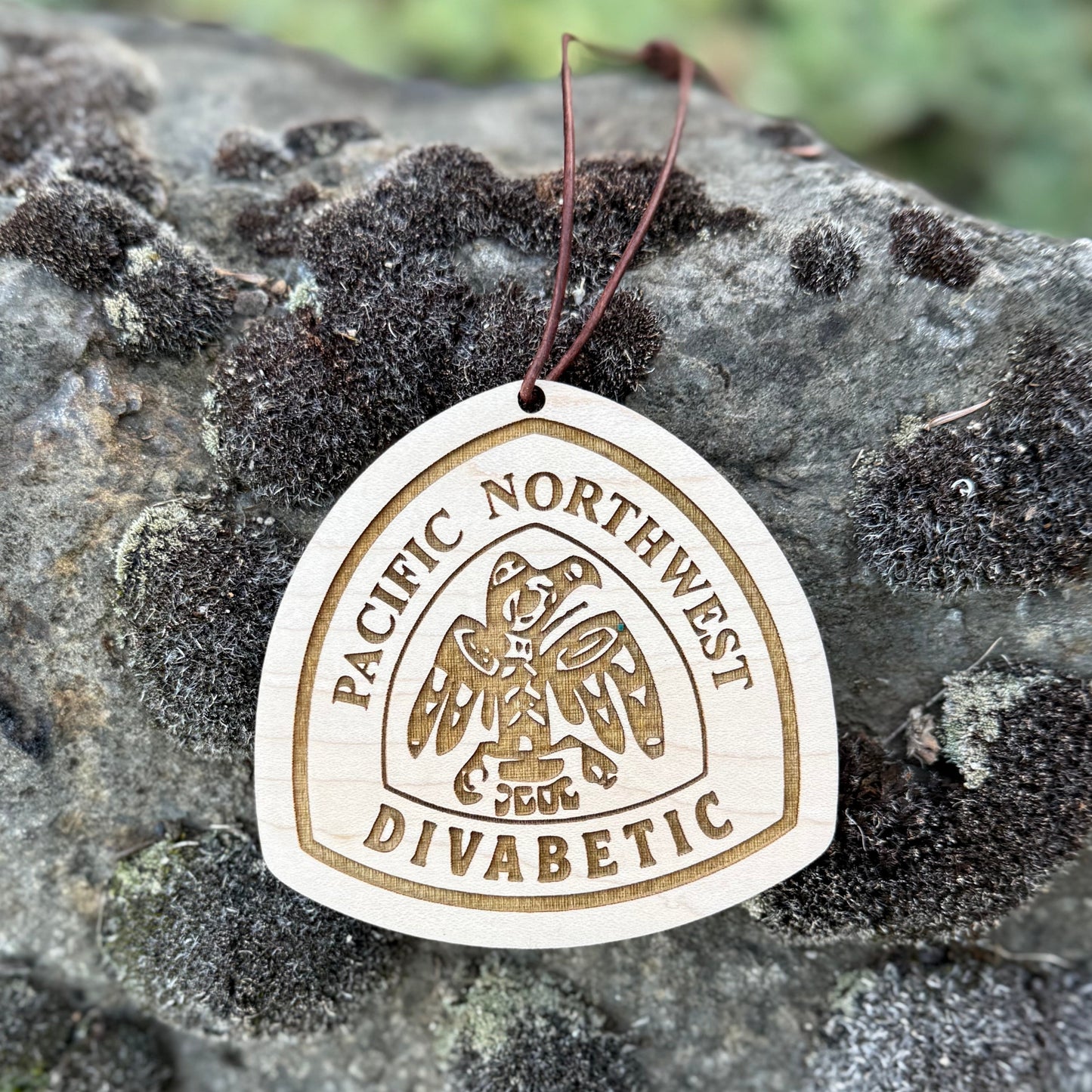 pacific northwest trail wooden name tag, pnt backpack tag custom engraved, personalized hiking badge for pacific northwest trail, custom trail name tag 3.5 inch wood, lightweight wooden hangtag for pnt hikers, engraved backpack charm pacific northwest trail, reclaimed wood trail name badge pnt, hiking gift for pacific northwest trail hikers, custom backpack tag trail magic pnt, thru hiker keepsake pacific northwest trail, laser engraved wooden badge for pnt hikers, personalized hiking gear tag pacific north