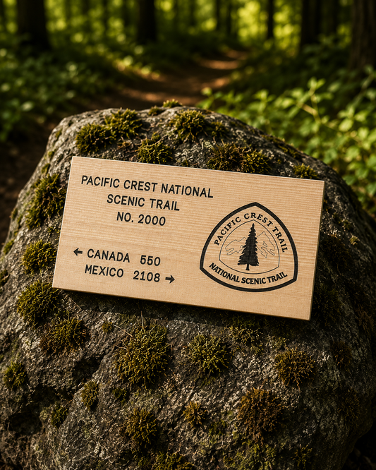 Pacific Crest Trail – Canada to Mexico Sign