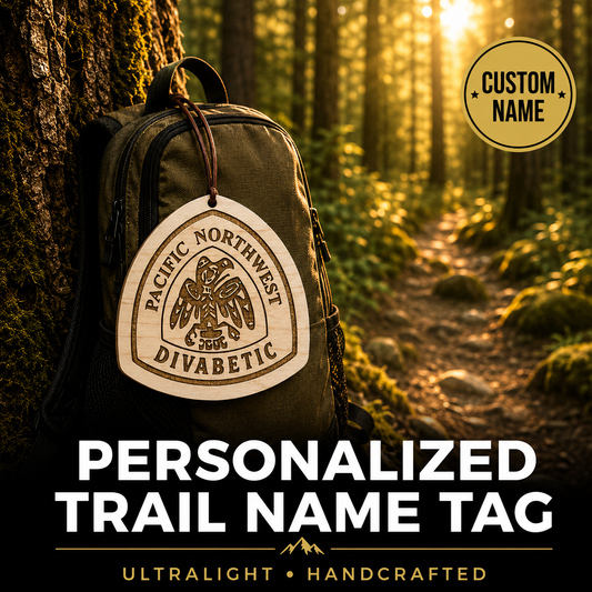 Pacific Northwest Trail Hangtag Hiker Gift