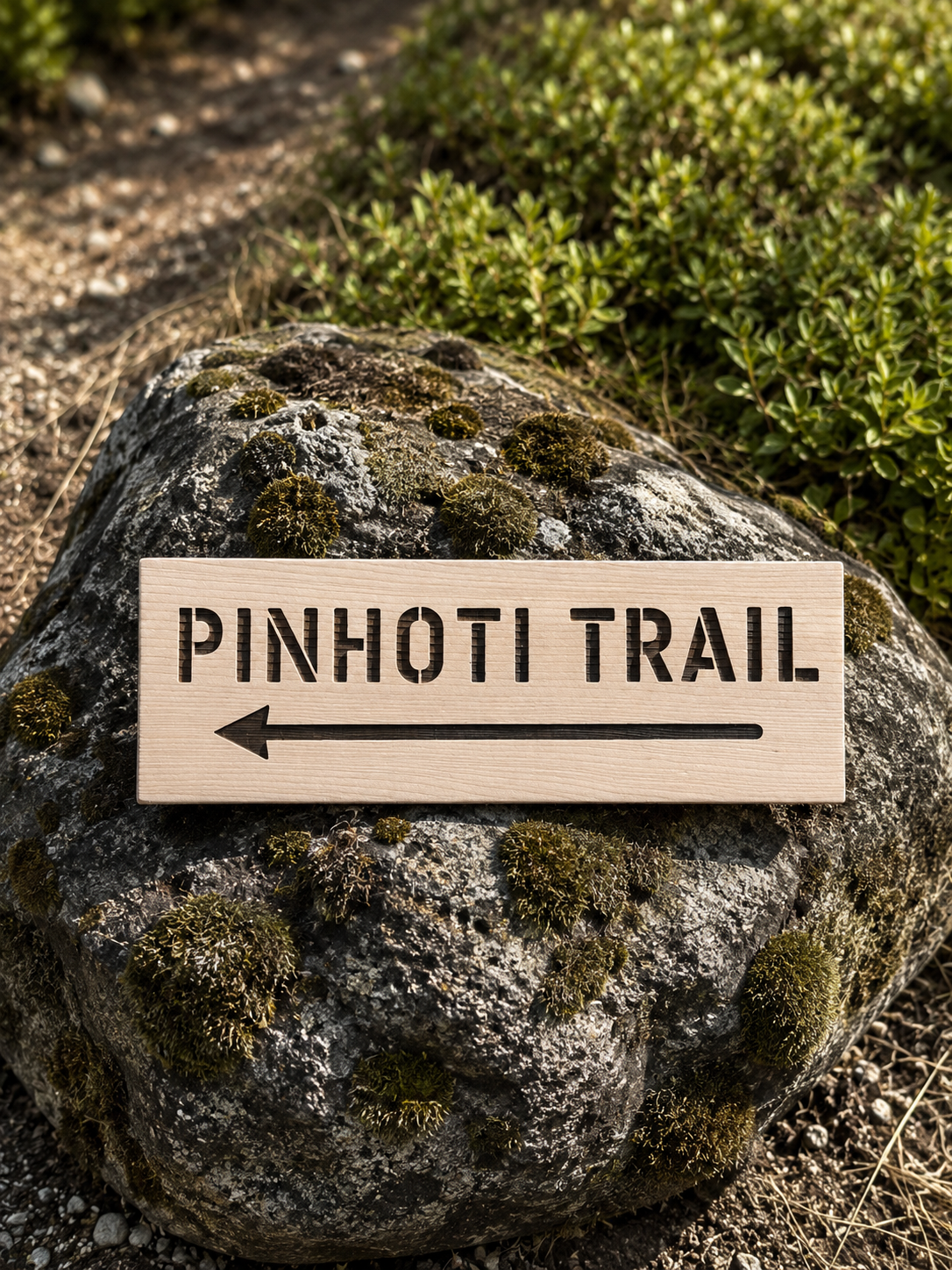 Pinhoti Trail Sign Hiker Gift