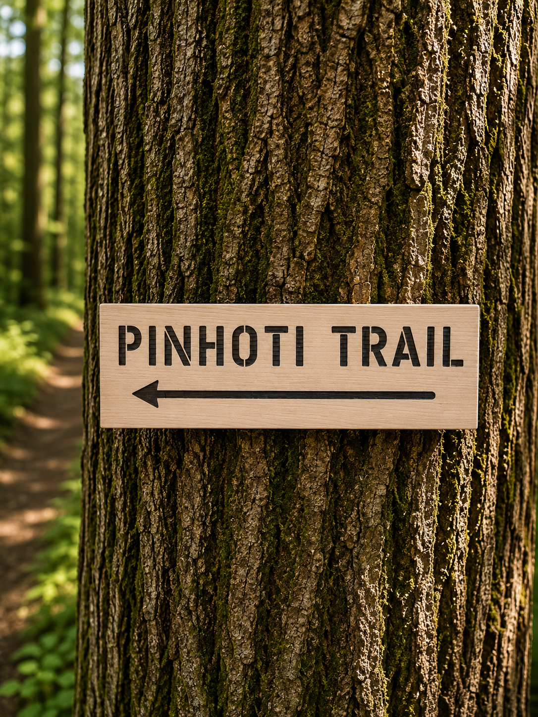 Pinhoti Trail Sign Hiker Gift