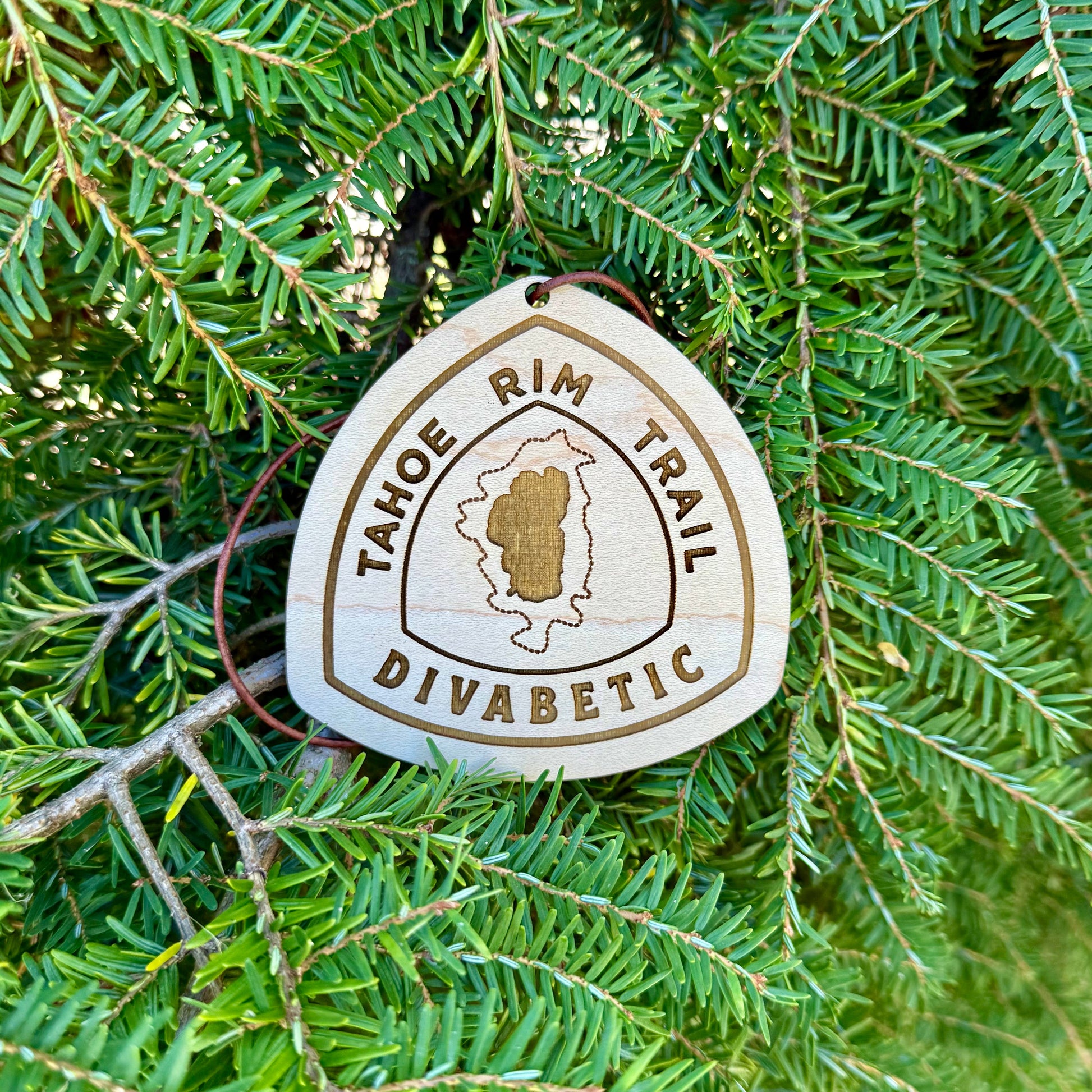 Tahoe Rim Trail trail name tag, custom wooden Tahoe Rim Trail backpack tag, personalized TRT hiker name tag, lightweight engraved wood hiking tag, thru-hiker Tahoe Rim Trail gear accessory, laser-engraved reclaimed wood Tahoe Rim Trail keepsake, rustic Tahoe Rim Trail hiker gift, Tahoe Rim Trail backpack ornament tag, eco-friendly wooden Tahoe Rim Trail trail magic gift, handmade personalized hiker trail tag for Tahoe Rim Trail