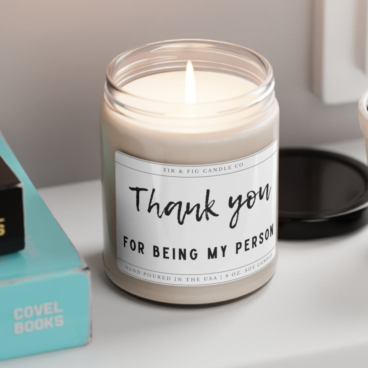 Thank you for being my Person 100% Eco-Friendly 9oz Soy Candle, Friendship Candle, co-worker Candle gift, Gift for co-worker, Staff candle