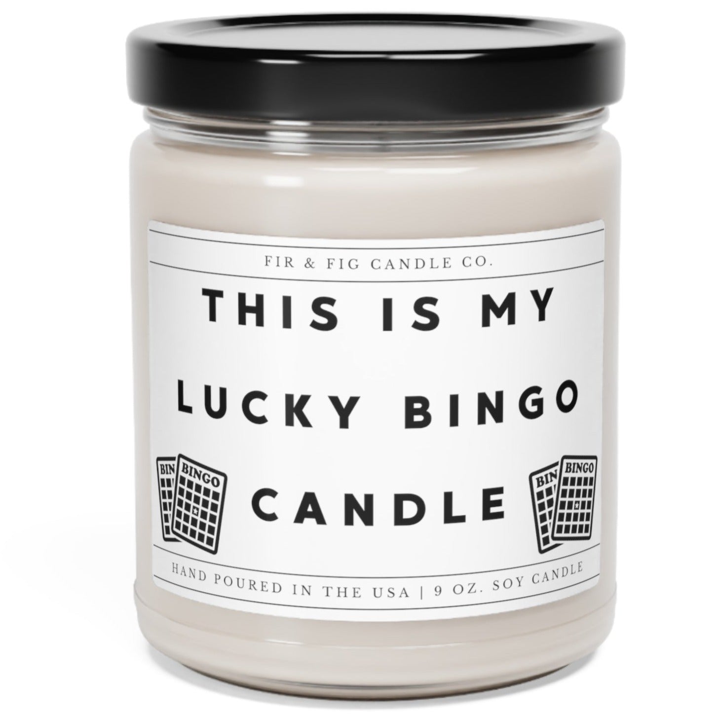 This is my lucky BINGO 100% Eco-Friendly 9oz Soy Candle, Bingo Candle, Gift for bingo player, Bingo Good Luck Charm, candle Gift, Bingo Gift