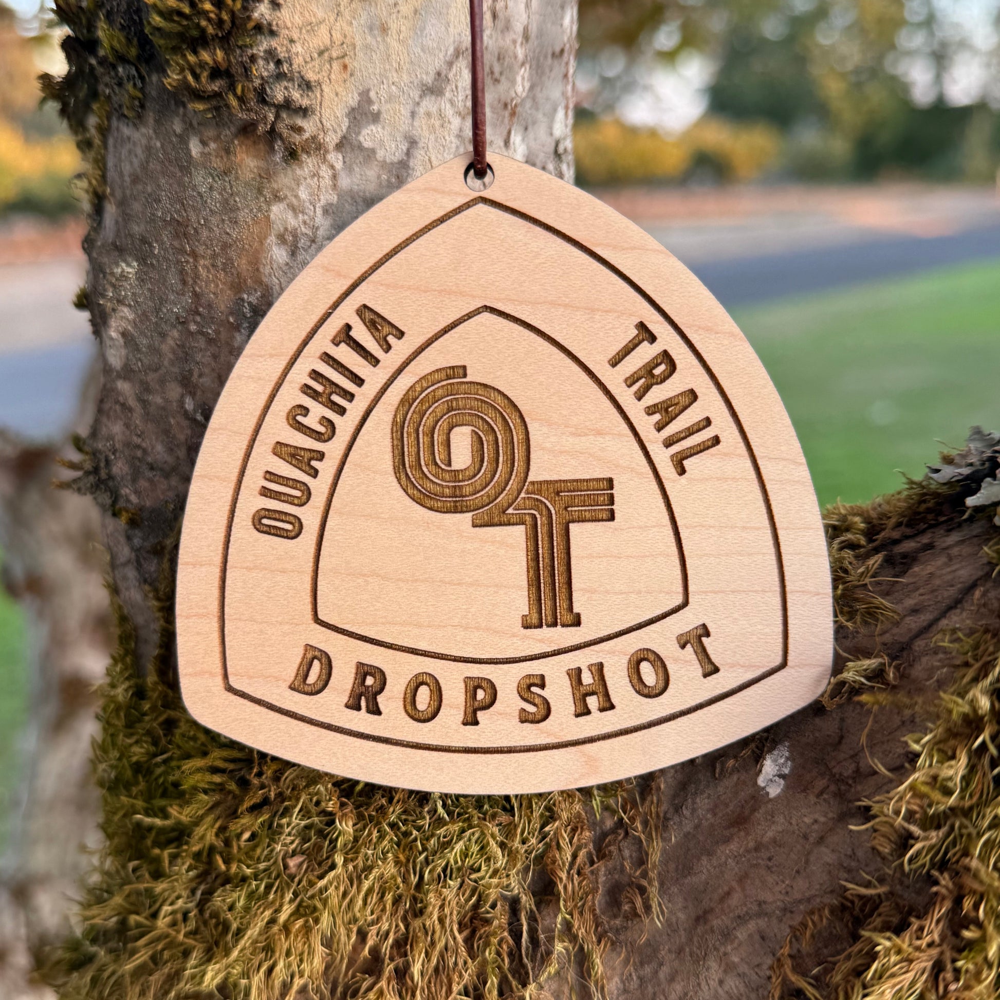 ouachita trail name tag personalized, custom ouachita trail backpack tag, engraved wooden hiking tag ouachita, lightweight ouachita trail keepsake, thru hiker gear tag ouachita trail, trail name tag ouachita ornament, rustic engraved wood tag for hikers ouachita, ouachita trail angel gift idea, custom backpack charm ouachita trail, eco friendly wooden trail name badge ouachita, unique hiking gift ouachita trail, ouachita trail souvenir tag personalized, handmade ouachita trail wooden tag