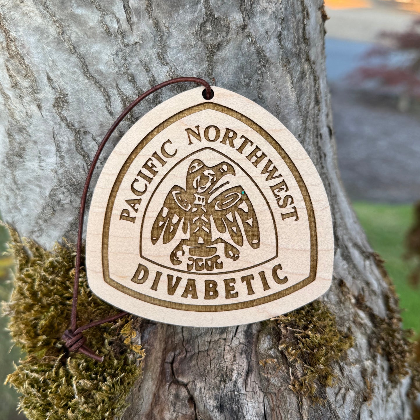 pacific northwest trail wooden name tag, pnt backpack tag custom engraved, personalized hiking badge for pacific northwest trail, custom trail name tag 3.5 inch wood, lightweight wooden hangtag for pnt hikers, engraved backpack charm pacific northwest trail, reclaimed wood trail name badge pnt, hiking gift for pacific northwest trail hikers, custom backpack tag trail magic pnt, thru hiker keepsake pacific northwest trail, laser engraved wooden badge for pnt hikers, personalized hiking gear tag pacific north