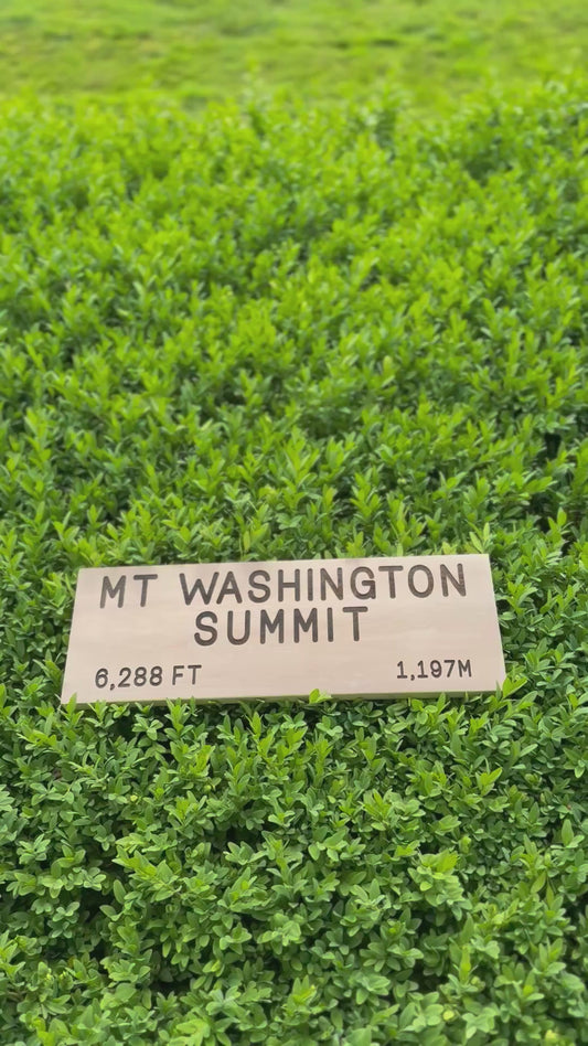 Appalachian Trail – Mt Washington Sign